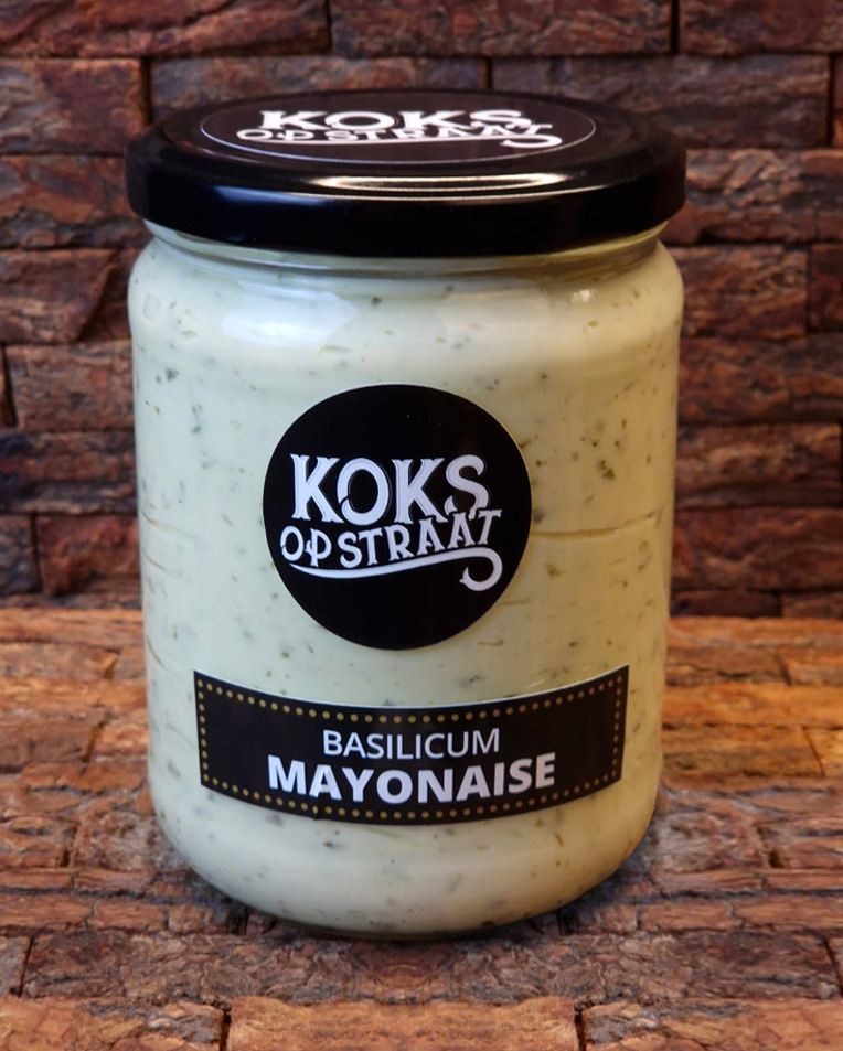 Afbeelding van Basilicummayonaise <BR>Huisgemaakte (500 ml.)