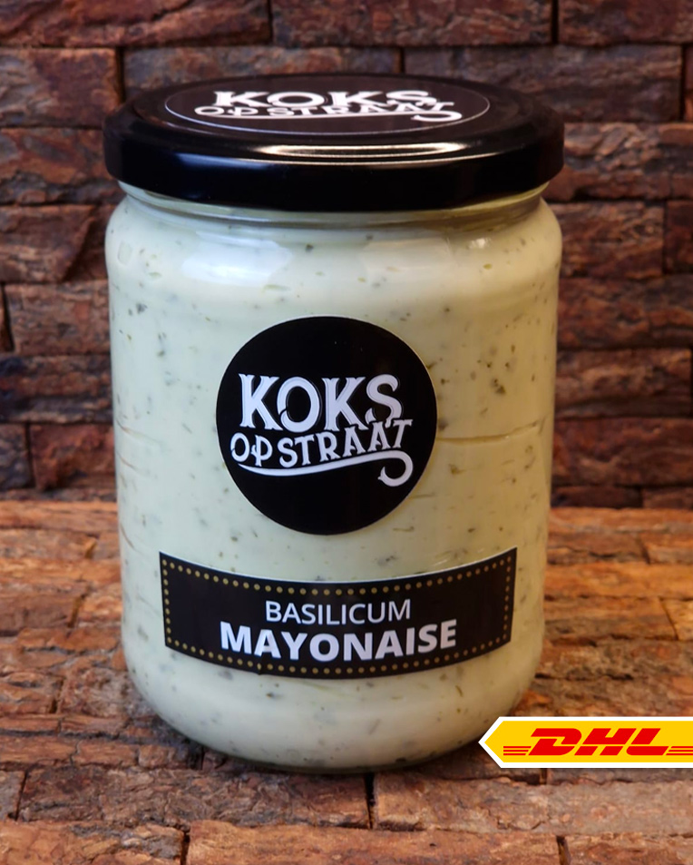 Afbeelding van Basilicummayonaise <BR>Huisgemaakte (500 ml.)