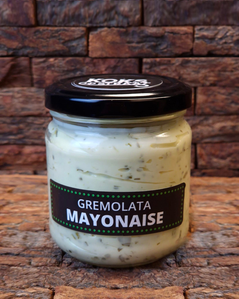 Afbeelding van Gremolata Mayonaise <BR>Huisgemaakt (200 ml.)