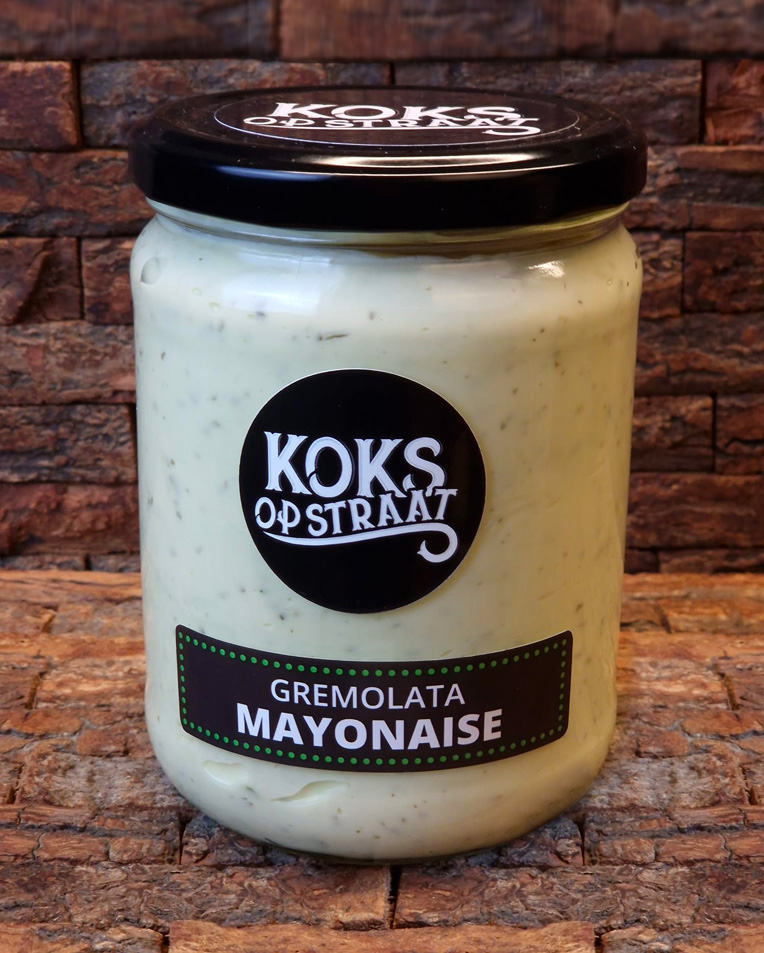 Afbeelding van Gremolata Mayonaise <BR>Huisgemaakt (500 ml.)