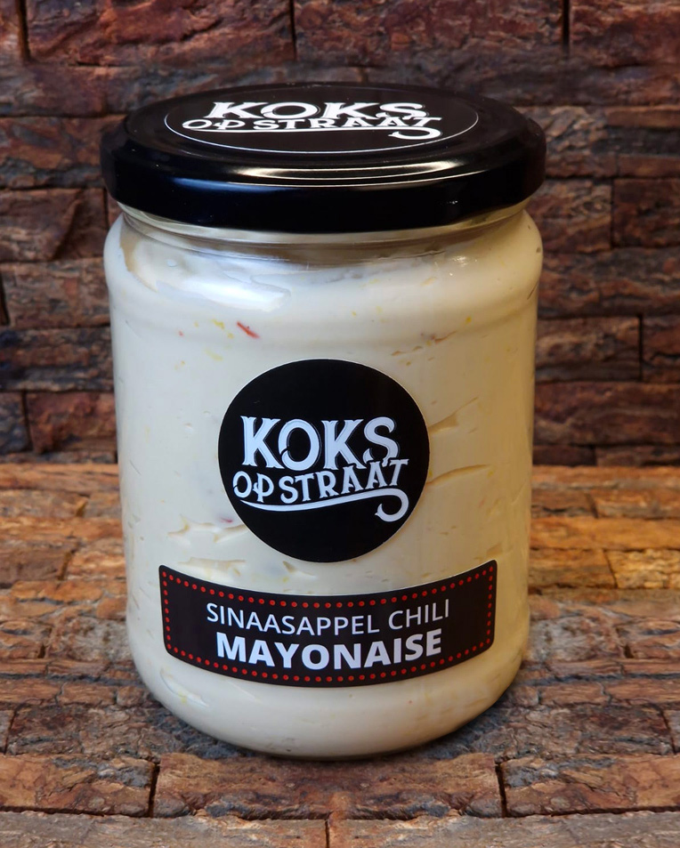 Afbeelding van Sinaasappel Chili Mayonaise <BR>Huisgemaakt (500 ml.)