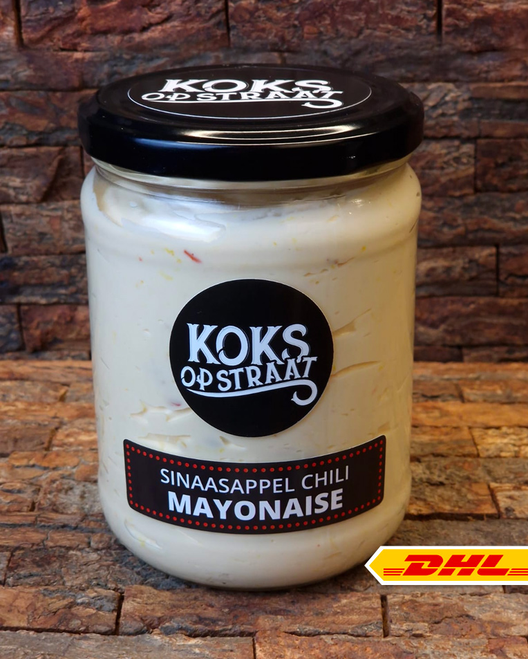 Afbeelding van Sinaasappel Chili Mayonaise <BR>Huisgemaakt (500 ml.)