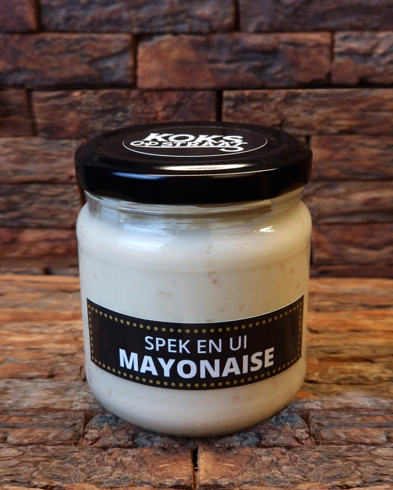 Afbeelding van Spek en ui mayonaise <BR>Huisgemaakt (200 ml.)