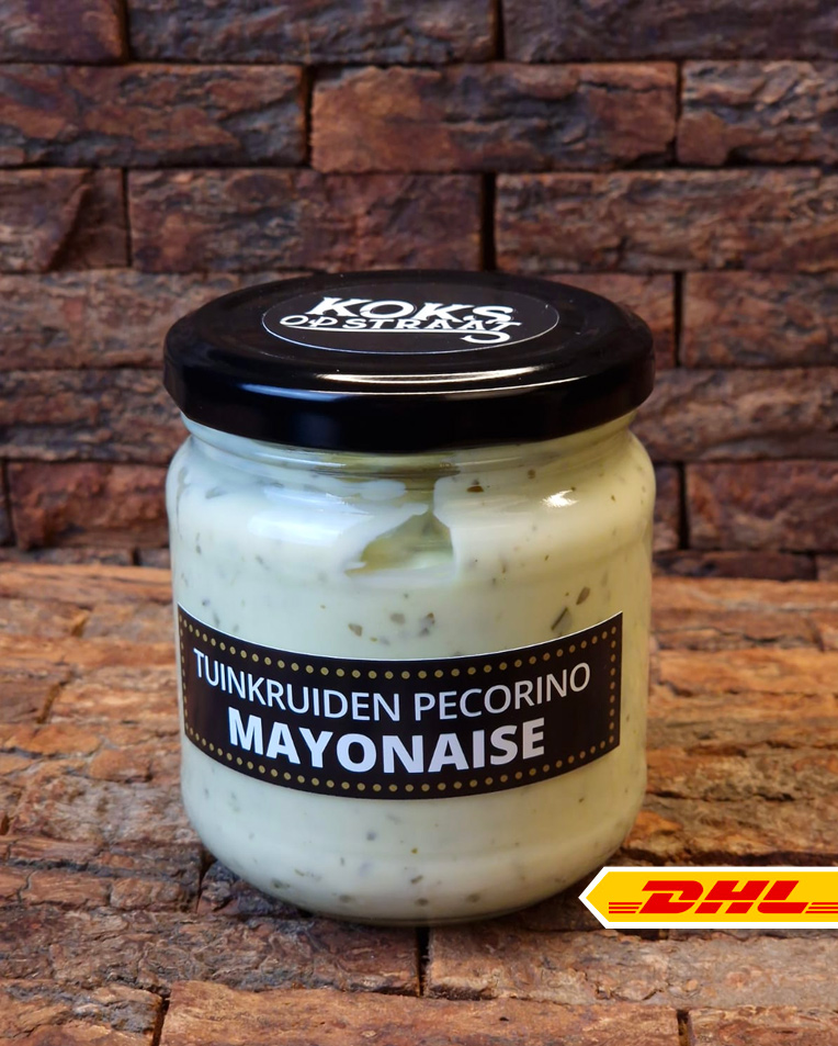 Afbeelding van Tuinkruiden pecorino mayonaise <BR>Huisgemaakt (200 ml.)