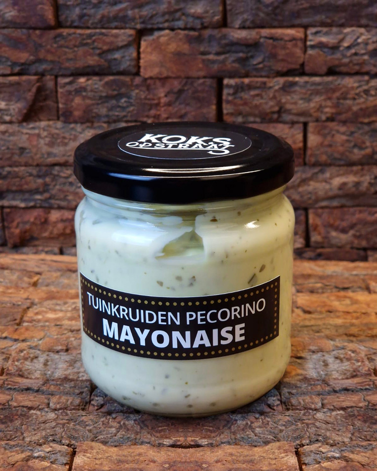 Afbeelding van Tuinkruiden pecorino mayonaise <BR>Huisgemaakt (200 ml.)